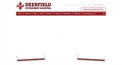 Desktop Screenshot of deerfieldvet.com
